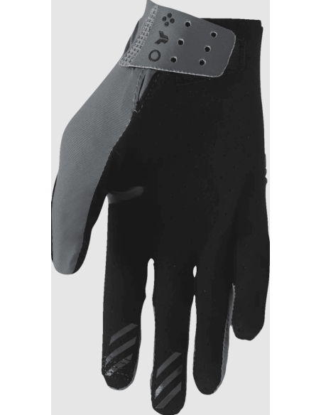 THOR SPORTMODE VENTED GREY CROSS-COUNTRY MOTO GLOVES