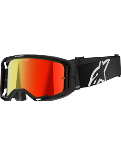 ALPINESTARS ОЧКИ ДЛЯ МОТОКРОССА VISION 8 CORP ЧЕРНЫЙ/КРАСНЫЙ