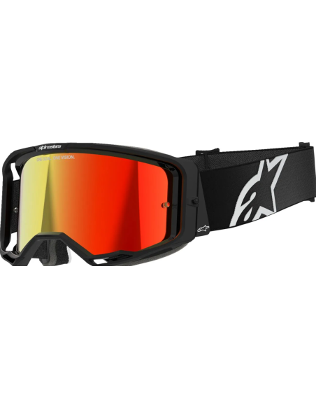 ALPINESTARS ОЧКИ ДЛЯ МОТОКРОССА VISION 8 CORP ЧЕРНЫЙ/КРАСНЫЙ