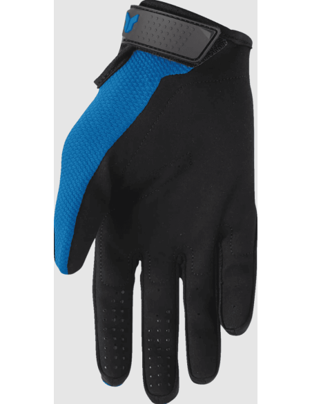 THOR RIDEMODE BLUE CROSS-COUNTRY MOTO GLOVES