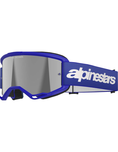 ALPINESTARS ОЧКИ ДЛЯ МОТОКРОССА VISION 3 WORDMARK СИНИЙ/СЕРЕБРИСТЫЙ