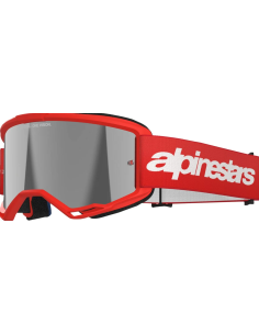 ALPINESTARS ОЧКИ ДЛЯ МОТОКРОССА VISION 3 WORDMARK RED/SILVER