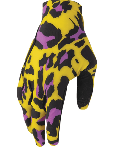 THOR LAUNCHMODE CHEETAH YELLOW CROSS-COUNTRY MOTO GLOVES