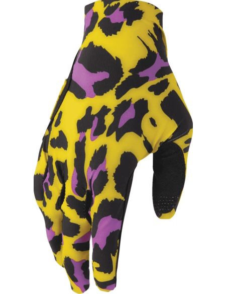 THOR LAUNCHMODE CHEETAH YELLOW CROSS-COUNTRY MOTO GLOVES
