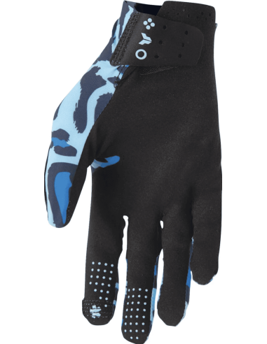 ПЕРЧАТКИ ДЛЯ КРОСС-КАНТРИ МОТО THOR LAUNCHMODE CHEETAH BLUE