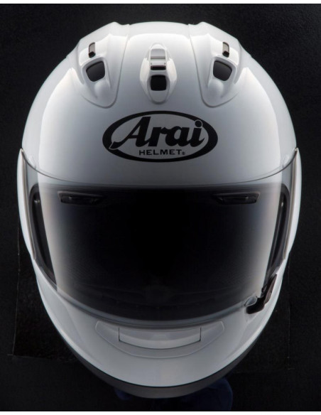 ARAI RX-7V EVO DIAMOND WHITE SPORTINIS/UŽDARAS MOTO ŠALMAS