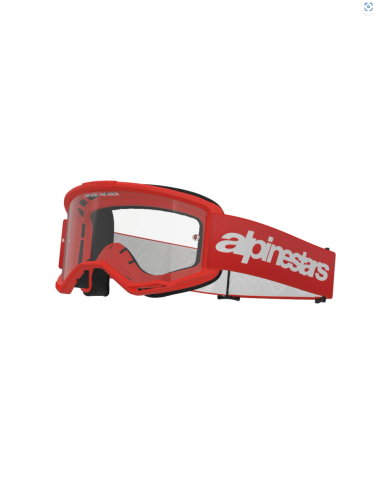 ALPINESTARS ОЧКИ ДЛЯ МОТОКРОССА VISION 3 WORDMARK RED