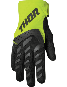 THOR CHILDREN'S SPECTRUM YELLOW CROSS-COUNTRY MOTO GLOVES