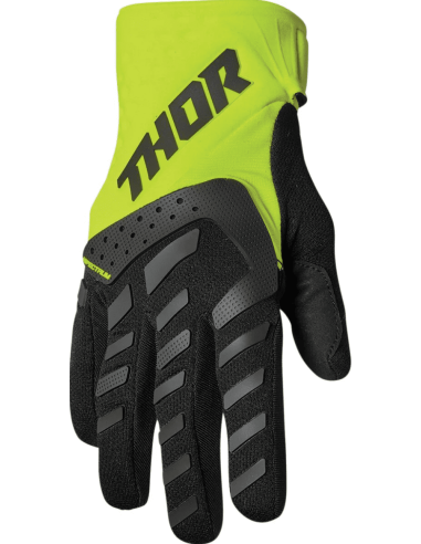 THOR CHILDREN'S SPECTRUM YELLOW CROSS-COUNTRY MOTO GLOVES