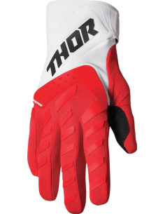 ДЕТСКИЕ МОТОПЕРЧАТКИ THOR SPECTRUM RED CROSS-COUNTRY