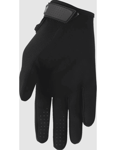 THOR CHILDREN'S RIDEMODE BLACK CROSS MOTORCYCLE GLOVES