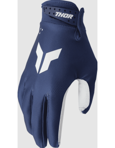 THOR CHILDREN'S LAUNCHMODE SPLIT BLUE CROSS-COUNTRY MOTO GLOVES
