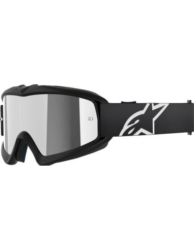 ALPINESTARS KIDS CORP BLACK/SILVER MOTOCROSS GOGGLES