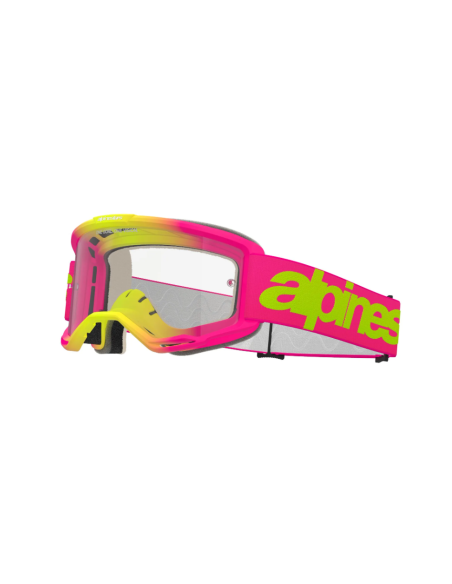 ALPINESTARS ОЧКИ ДЛЯ МОТОКРОССА VISION 5 WORDMARK PINK/YELLOW