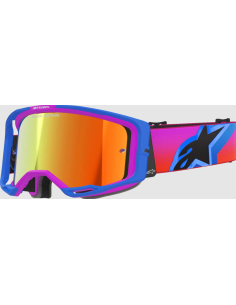 ALPINESTARS ОЧКИ ДЛЯ МОТОКРОССА VISION 8 CORP СИНИЙ/ОРАНЖЕВЫЙ/ФИОЛЕТОВЫЙ