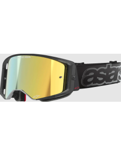 ALPINESTARS SUPERTECH VISTA BLACK/GOLD MOTOKROSO AKINIAI