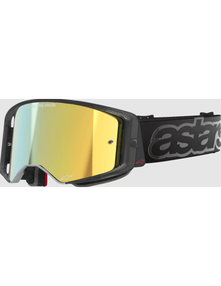 ALPINESTARS SUPERTECH VISTA BLACK/GOLD MOTOCROSS GOGGLES