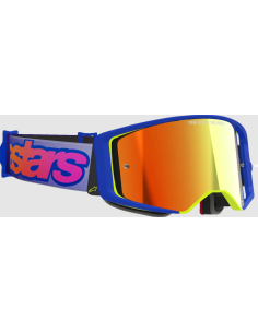 ALPINESTARS ОЧКИ ДЛЯ МОТОКРОССА SUPERTECH VISTA BLUE/YELLOW/PURPLE