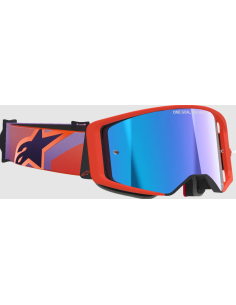 ALPINESTARS ОЧКИ ДЛЯ МОТОКРОССА SUPERTECH VISION CORP ФИОЛЕТОВЫЕ/КРАСНЫЕ