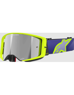ALPINESTARS ОЧКИ ДЛЯ МОТОКРОССА SUPERTECH VISION CORP ФИОЛЕТОВЫЕ/ЖЕЛТЫЕ