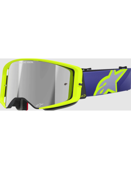 ALPINESTARS ОЧКИ ДЛЯ МОТОКРОССА SUPERTECH VISION CORP ФИОЛЕТОВЫЕ/ЖЕЛТЫЕ