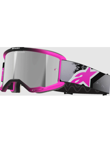 ALPINESTARS 8 ОЧКОВ ДЛЯ МОТОКРОССА LAHND РОЗОВЫЙ/СЕРЕБРИСТЫЙ