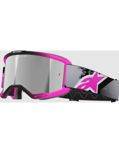 ALPINESTARS 8 ОЧКОВ ДЛЯ МОТОКРОССА LAHND РОЗОВЫЙ/СЕРЕБРИСТЫЙ