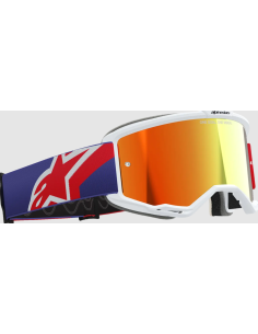 ALPINESTARS VISION 5 CORP RED/PURPLE/WHITE MOTOCROSS GOGGLES