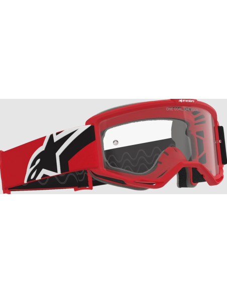 ALPINESTARS VISION OTG RED MOTOCROSS GOGGLES