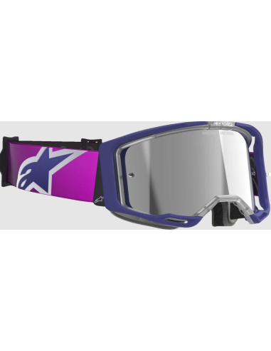ALPINESTARS VISION 8 CORP PURPLE/GRAY MOTOCROSS GOGGLES