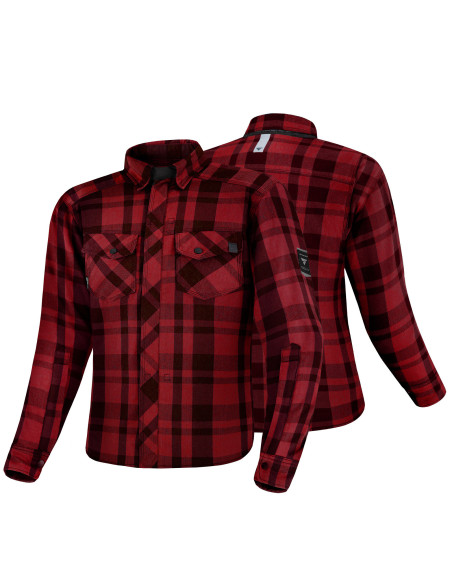SHIMA RENEGADE 2.0 RED MOTO SHIRT