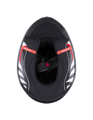 SCORPION EXO-R1 CARBON EVO AIR SOLID BLACK SPORTINIS/UŽDARAS MOTO ŠALMAS