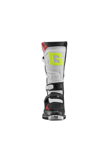 GAERNE GXJ BLACK/WHITE/RED KROSINIAI/ENDURO MOTO BATAI