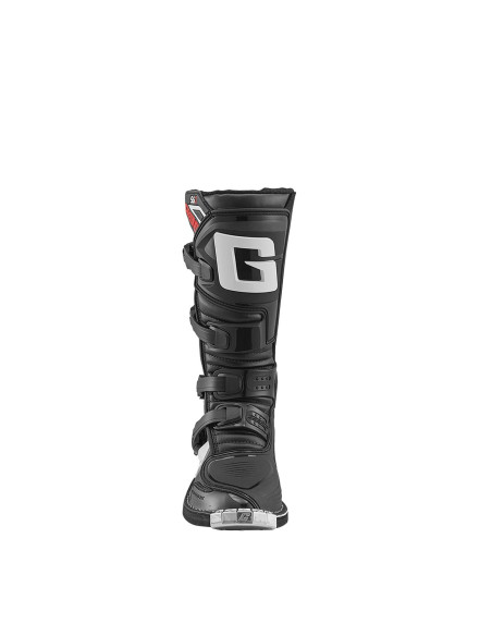 GAERNE SGJ BLACK/WHITE/RED CROSS/ENDURO MOTO BOOTS