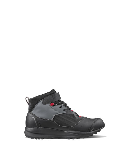 GAERNE G.NEXO AQUATECH BLACK/RED SHORT MOTO BOOTS