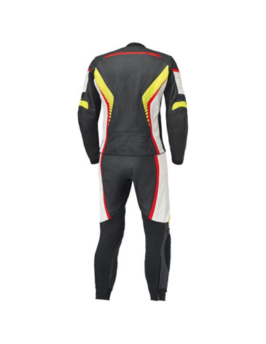 HELD SPIRE 2 YELLOW TWO-PIECE LEATHER MOTO SUIT