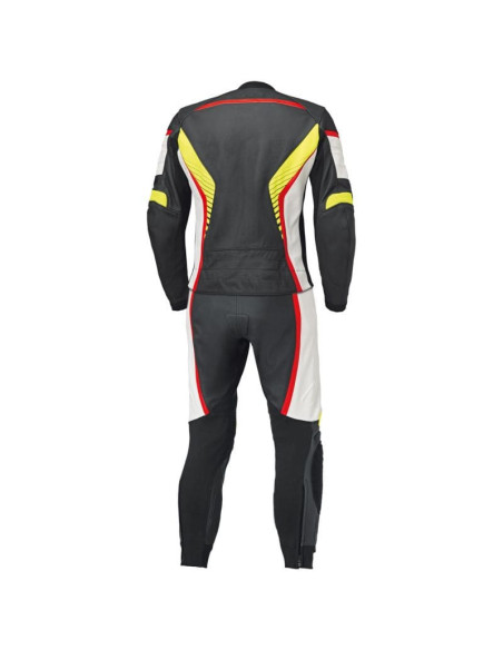 HELD SPIRE 2 YELLOW TWO-PIECE LEATHER MOTO SUIT