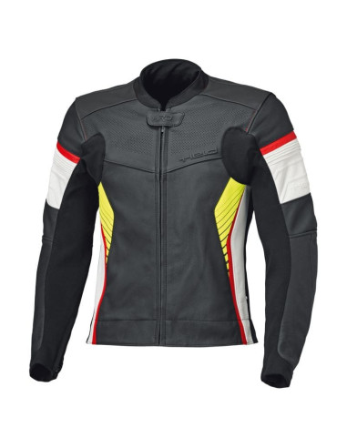 HELD SPIRE 2 YELLOW TWO-PIECE LEATHER MOTO SUIT