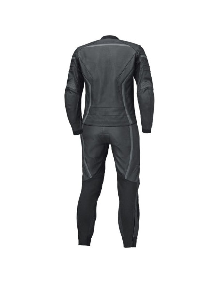 HELD SPIRE 2 BLACK TWO-PIECE LEATHER MOTO SUIT