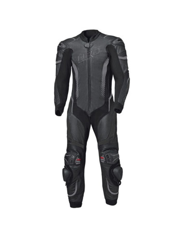 HELD BRANDS HATCH BLACK ONE-PIECE LEATHER MOTO SUIT