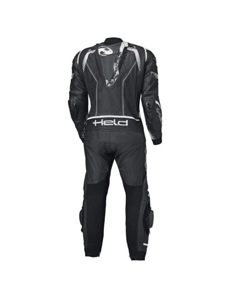 HELD BRANDS HATCH BLACK/WHITE VIENOS DALIES ODINIS MOTO KOMBINEZONAS
