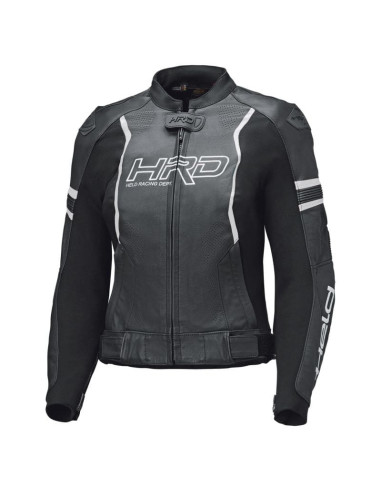 HELD WOMEN'S STREET ROCKET 4 WHITE LEATHER MOTO JACKET