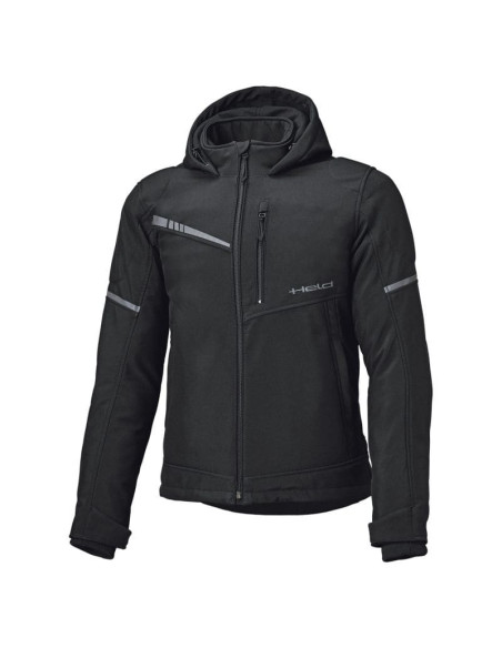 HELD МОТОКУРТКА CURB SOFTSHELL BLACK TEXTILE