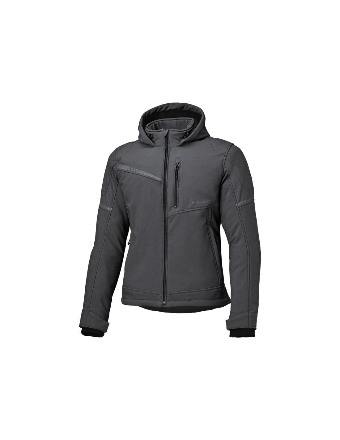 HELD CURB SOFTSHELL ANTHRACITE TEXTILE MOTO JACKET Size S