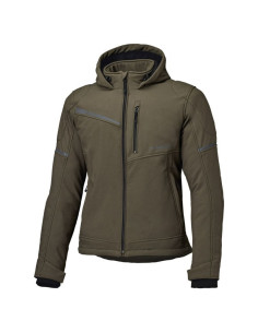 HELD CURB SOFTSHELL MILITARY GREEN TEXTILE MOTO JACKET