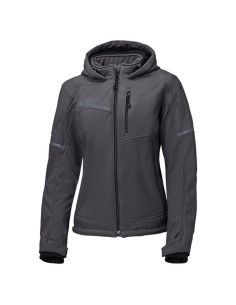 HELD WOMEN'S CURB SOFTSHELL ANTHRACITE TEXTILE MOTO JACKET