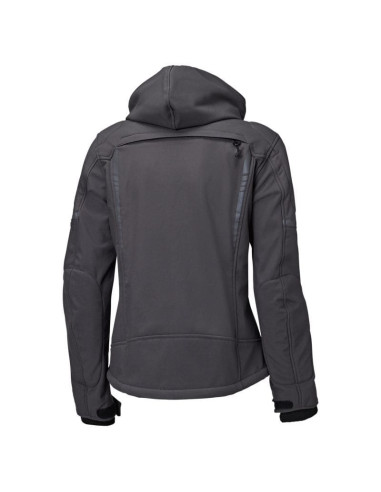 HELD WOMEN'S CURB SOFTSHELL ANTHRACITE TEXTILE MOTO JACKET