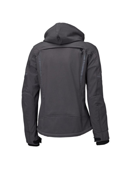 HELD WOMEN'S CURB SOFTSHELL ANTHRACITE TEXTILE MOTO JACKET