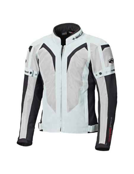 HELD SONIC II WHITE SUMMER TEXTILE MOTO JACKET
