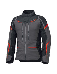 HELD TAVINO TOP ANTHRACITE TEXTILE MOTO JACKET